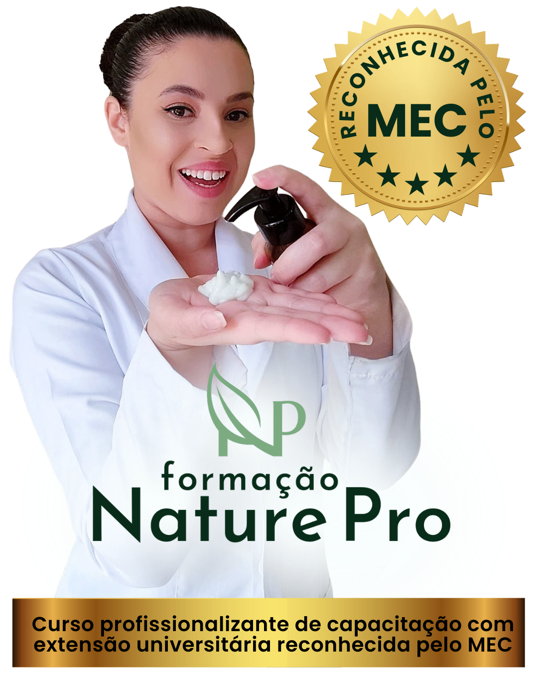 Curso profissionalizante de capacitação com extensão universitária através da Faculdade Brasília, você aprende como fazer cosméticos naturais, esse curso de cosméticos naturais reconhecido pelo mec faz você como fazer cosmeticos naturais da forma correta.s