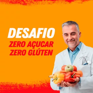 Imagem de capa para o Ebook Desafio Zero açúcar Zero Glúten - Para secar em 30 Dias 1.0