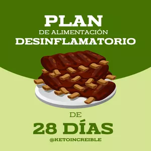 Imagen de portada para Ebook Plan de alimentación desinflamatorio de 28 días