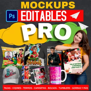 Imagen de portada para Curso online MOCKUPS EDITABLES PRO