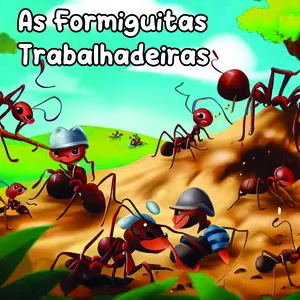 Imagem de capa para o Ebook Ebook Infantil "As Formiguitas Trabalhadeiras"