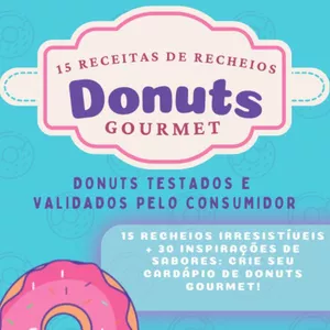 Imagem de capa para o Curso online Sabores e Recheios Donuts Place