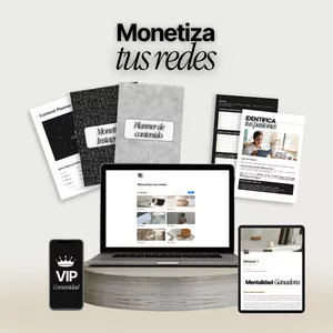 Imagen de portada para Curso online Monetiza tus redes