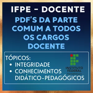 Imagem de capa para o Curso online Conhecimentos Gerais - Concurso IFPE