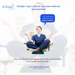 Imagem de capa para o Curso online MedYoga - Yoga para Médicos