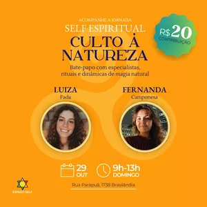 Imagem de capa para o Evento presencial Self Espiritual - Culto à Natureza