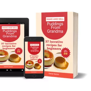 Cover image for Ebook Puddings From Grandma