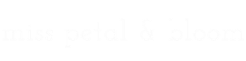 Miss Petal & Bloom logo