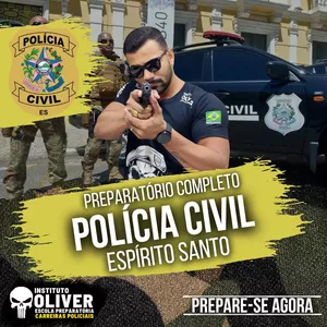 Imagem do curso 👮‍♂️Preparatório Completo POLÍCIA CIVIL do Espirito Santo  👮‍♂️ PC-ES - Instituto Óliver 
