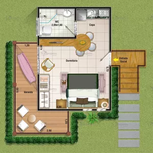 Imagem de capa para o Curso online 120 Planos de Chalés