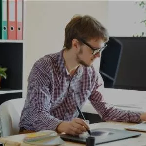 Imagem de capa para o Curso online ILLUSTRATOR PARA INICIANTES