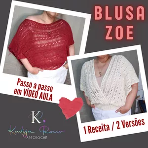 Imagem de capa para o Curso online Blusa Zoe