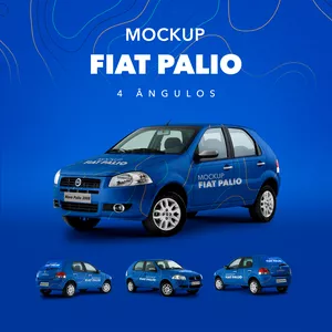 Imagem de capa para o Curso online MOCKUP FIAT PALIO - 4 ÂNGULOS