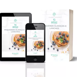 Imagem de capa para o Ebook Pequenos Almoços e Lanches - Volume I