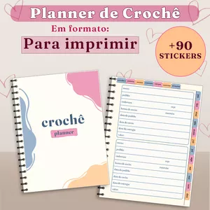 Planner de Crochê para Imprimir