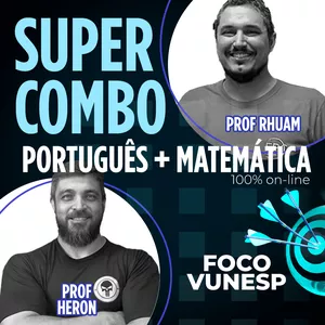 Imagem de capa para o Curso online COMBO PORTUGUÊS + MATEMÁTICA 