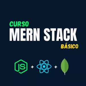 Imagem de capa para o Curso online Curso MERN Stack - Básico