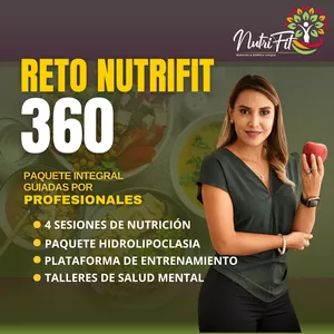 Imagen de portada para Curso online Reto Nutrifit 360