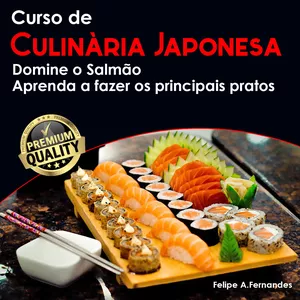 Imagem principal do produto Curso de Culinária Japonesa - Aprenda a criar os Principais Pratos