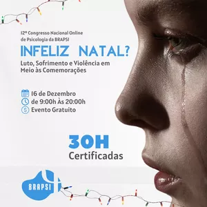 Imagem de capa para o Curso online 12º Congresso Nacional Online de Psicologia da BRAPSI (GRAVAÇÃO)