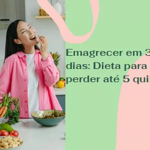 Imagem de capa para o Ebook Emagrecer em 30 dias: Dieta para perder até 5 quilos 