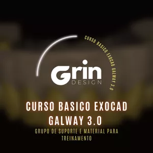Imagem de Curso básico Exocad Galway 3.0 criado por Grin Design  na hotmart