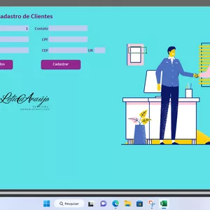 Imagem de capa para o Curso online Planilha de cadastro de clientes simples