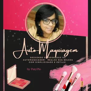 Imagem de capa para o Ebook Auto-Maquiagem by PatyPio