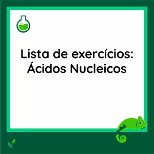Imagem de capa para o Curso online Lista de exercícios - Ácidos Nucleicos