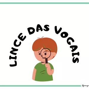 Imagem de capa para o Ebook Lince das Vogais 