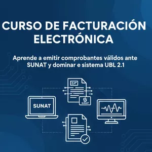 Imagen de portada para Curso online CURSO DE FACTURACION ELECTRONICA