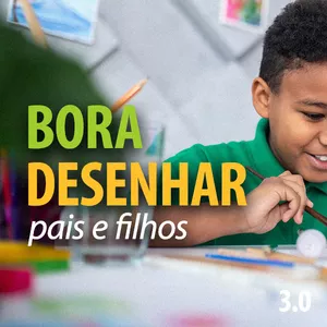Imagem de capa para o Curso online Bora Desenhar - Pais e Filhos
