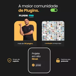 Imagem de capa para o Curso online Comunidade Plugins PRO