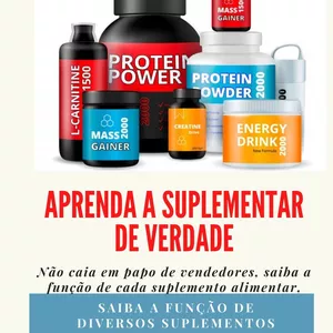 Imagem de capa para o Ebook Aprenda a Suplementar De Verdade 