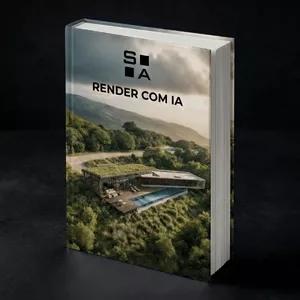 Imagem de capa para o Curso online CURSO RENDER COM IA