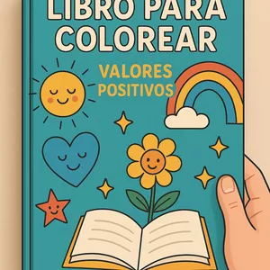 Imagen de portada para Ebook Colorea y crece: Libros infantiles con valores positivos