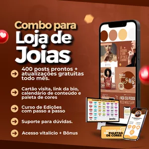 Imagem do curso Combo para Loja de Joias/Semijoias