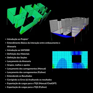 Imagem de capa para o Curso online Efeito Arco via SAP2000