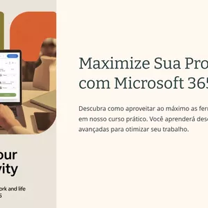 Imagem de capa para o Curso online Maximize-Sua-Produtividade-com-Microsoft-365 