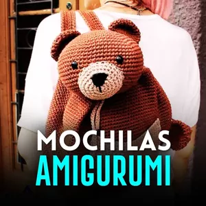 Imagen de portada para Curso online Mochilas Amigurumis | Kit de Vuelta al Cole (BÁSICO)