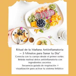 Imagen de portada para Ebook “Ritual de la Mañana Antiinflamatoria – 5 Minutos para Sanar tu Día”
