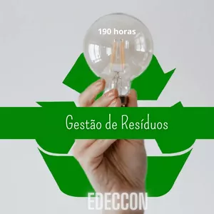 Imagem de capa para o Ebook Gestão de Resíduos de Saúde