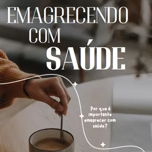 Imagem de capa para o Curso online Emagrecedo com Saúde