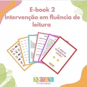 Imagem de capa para o Ebook E-book prático 2 - Intervenção em Leitura