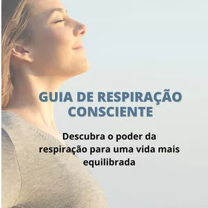 Imagem de capa para o Ebook Guia para Respiração Consciente