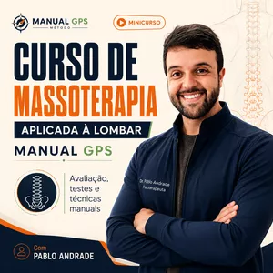 Imagem do curso MINICURSO de Massoterapia Aplicada à Lombar — Manual GPS