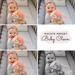Imagem de capa para o Curso online Coleção Baby Clean Presets