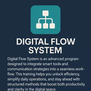 Cover image for Online course Digital Flow System