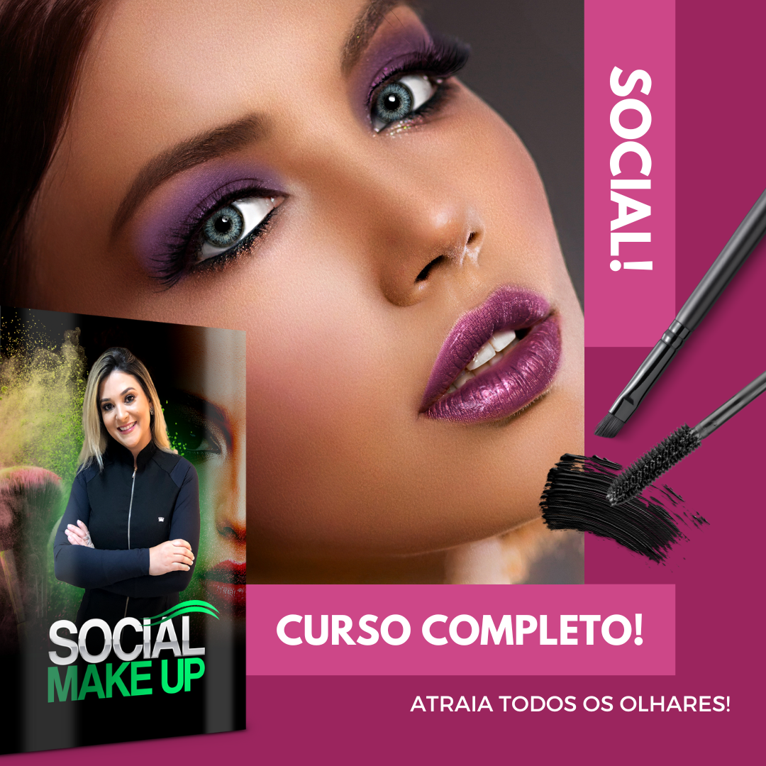 Imagem de Curso de Maquiagem Social criado por Cursos Web na hotmart