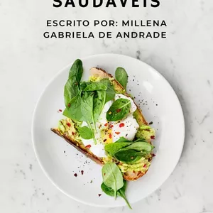 Imagem de capa para o Ebook Lanches saudáveis 